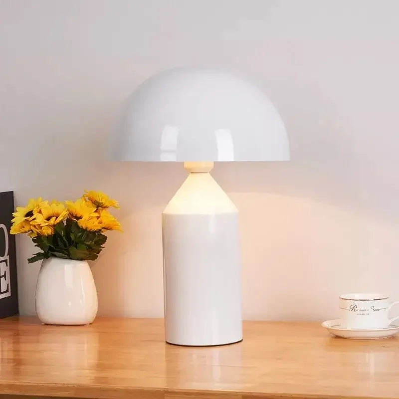 Iron Table Lamp: Nordic Design LED Desk Light for Bedroom Décor