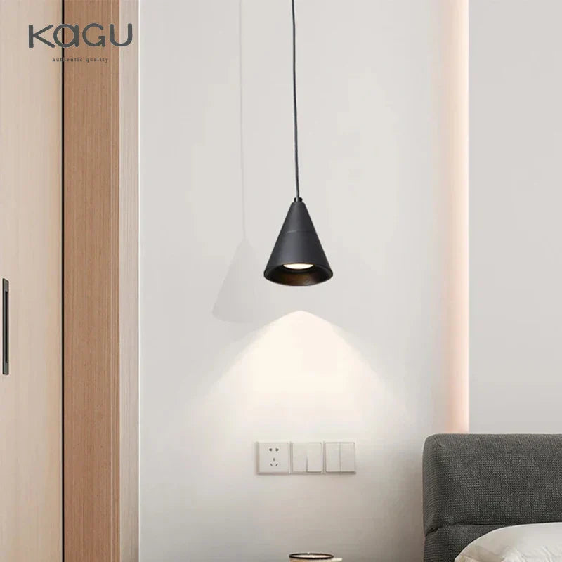 Modern Black White Pendant Light for Kitchen Bedroom Dining Room