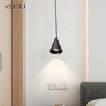Modern Black White Pendant Light for Kitchen Bedroom Dining Room