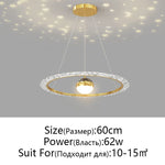 Nordic Gyptian LED Chandelier for Living Room Bedroom Dining Room