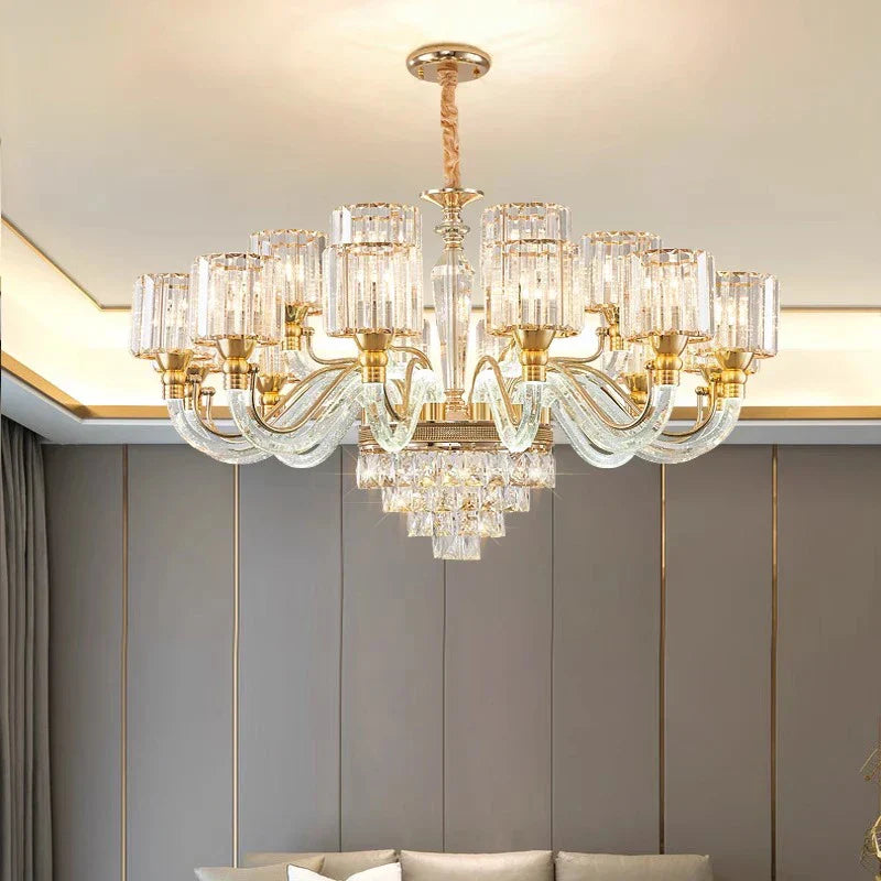 Modern Indoor LED Pendant Chandeliers for Living and Dining Room Lighting