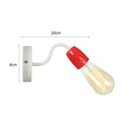 Afralia™ Colorful Ceramic LED Wall Lamp for Living Room Bedroom Loft Minimalism