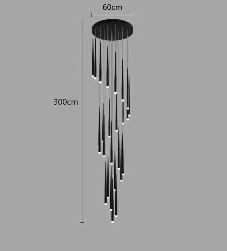 Modern LED Pendant Light Chandeliers for Living Room Dining Room Indoor Lighting