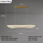 Nordic Simplicity LED Chandelier for Living Room and Kitchen décor