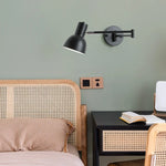 Black Iron LED Wall Sconce for Home Decor - Modern Nordic Style