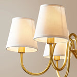 Copper American Chandelier: Modern Luxury for Living Room, Bedroom, and Restaurant