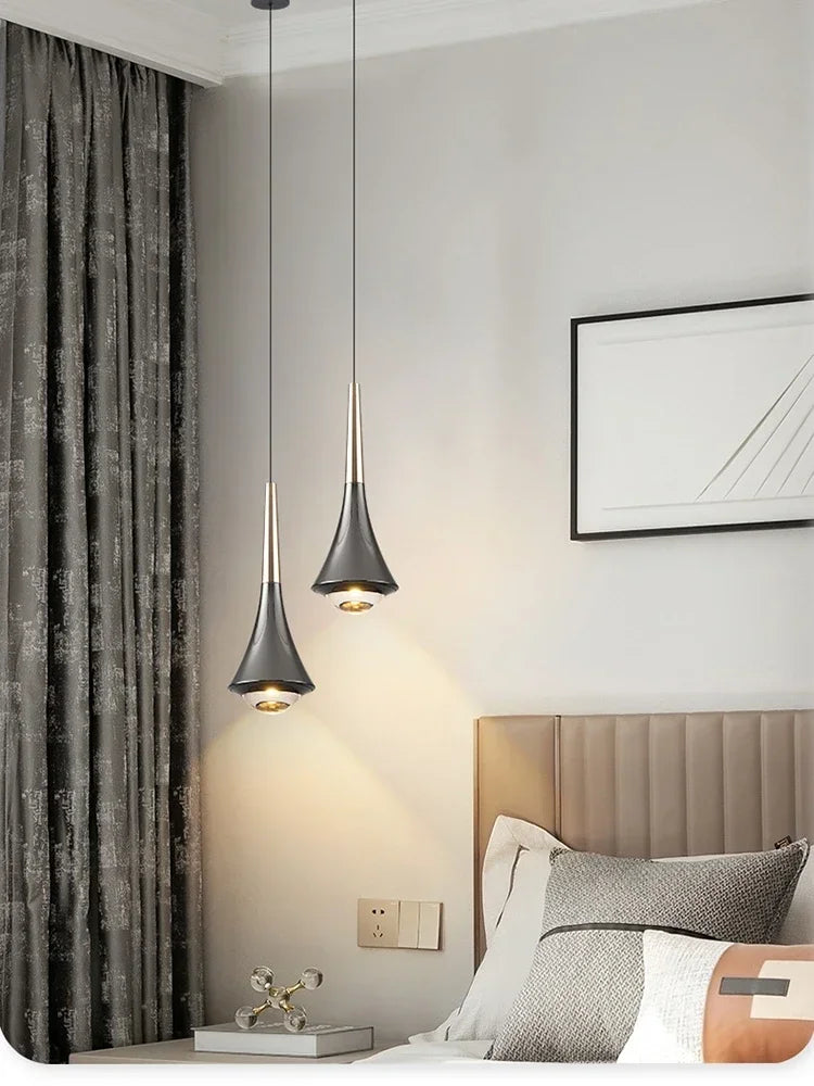 Modern LED Pendant Light Fixture for Bedroom Living Room Kitchen Dining Home Decor