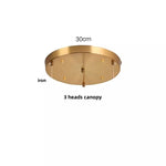 Yellow Travertine Wood Wire Adjustable LED Pendant Lights Modern Nordic Living Room