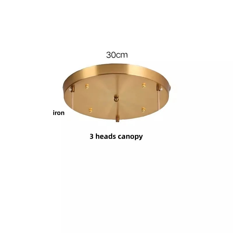 Yellow Travertine Stone Pendant Lights LED Modern Hanging Lamp - Nordic Design