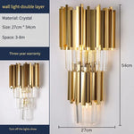 Gold Black Crystal Chandeliers LED Ceiling Light for Luxe Living & Hospitality