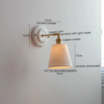 Modern Ceramic LED Wall Lamp for Home Decor
