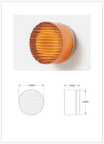 Nordic Minimalist LED Wall Lamp for Modern Small Bedrooms