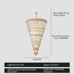 Crystal Chandelier: Modern Light Luxury for Living Room, Dining Room, and Bedroom