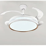 Modern Minimalist Integrated Ceiling Fan Lamp