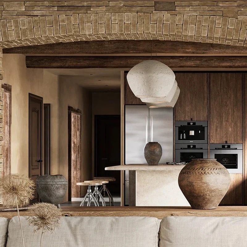 Wabi Sabi Wind Chandelier - Nordic Minimalism Pendant Light for Dining Room
