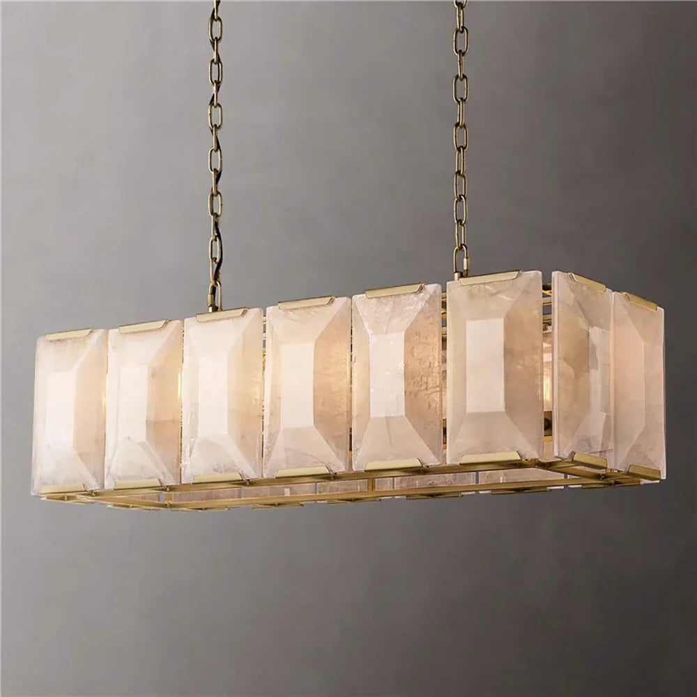 Villano Calcite Crystal Dining Room Chandelier