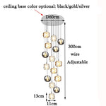Crystal LED Chandelier for Home Decoration and Modern Lighting