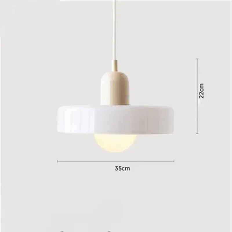 Nordic Glass Chandelier for Home Decor Hanging Lighting Fixtures