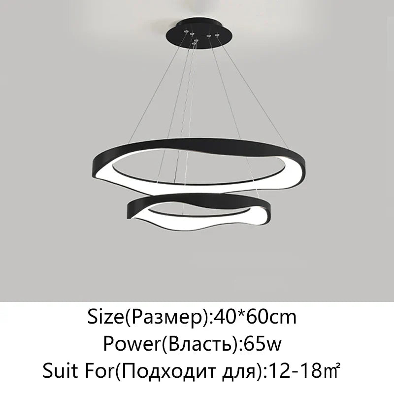 Minimalist LED Pendant Lamp for Living Room, Bedroom, and Restaurant