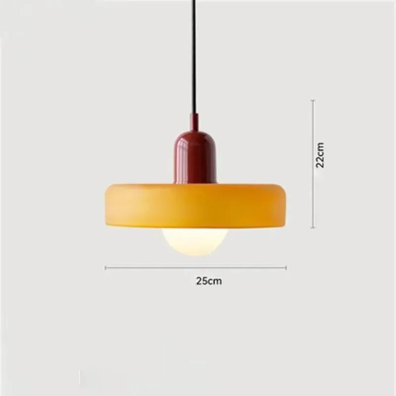 Nordic Glass Chandelier for Home Decor Hanging Lighting Fixtures