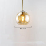 Glass Ball LED Pendant Lights for Chic Home Decor and Lighting