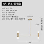 Modern Black Gold Chandelier Branch Design for Loft Bedroom Living Room Nord Fashion Atomium.