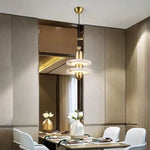 Nordic Marble Single Head Chandelier Luxury Lamps for Modern Restaurant & Bar