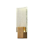Crystal Brass LED Wall Lamp Sconce for Modern Luxury Art Decor