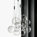 Glass Ball LED Pendant Lamps: Stylish Lighting for Kitchen, Bedroom, Living & Dining Room