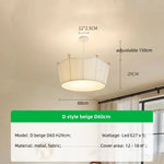 Modern Minimalist E27 LED Pendant Chandelier for Dining Room and Bar