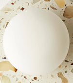 Terrazzo Stone Glass LED Wall Light Fixture with Pull Chain Switch