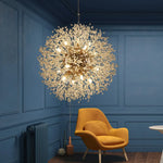 Rectangle Crystal Chandelier - Mid-century Art Deco Long Hanging Lamp