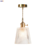 Glass LED Pendant Light for Home Restaurant Cafe Nordic Minimalism Copper Lamps