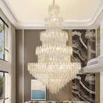 Crystal Chandelier Light: Elegant Postmodern Dining Room & Bedroom Lighting
