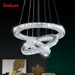 Crystal Pendant Chandeliers Modern Nordic Style Dining Room Living Room Lighting
