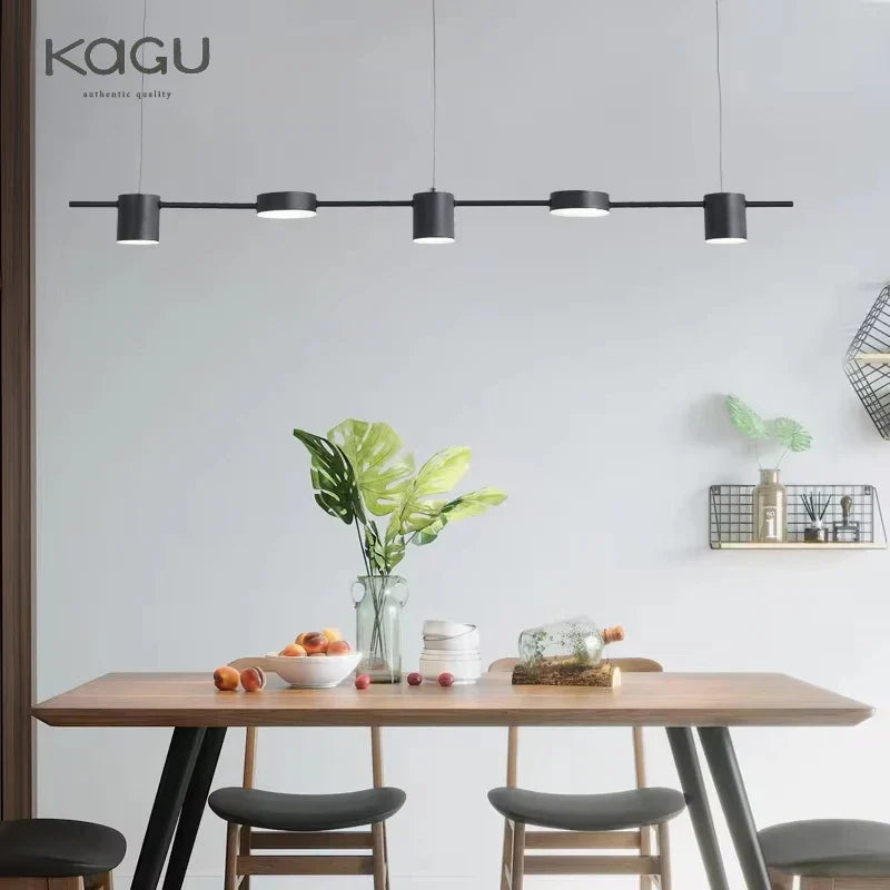 Dimmable LED Ceiling Chandelier for Living Room, Dining, Kitchen - Modern Hanging Light