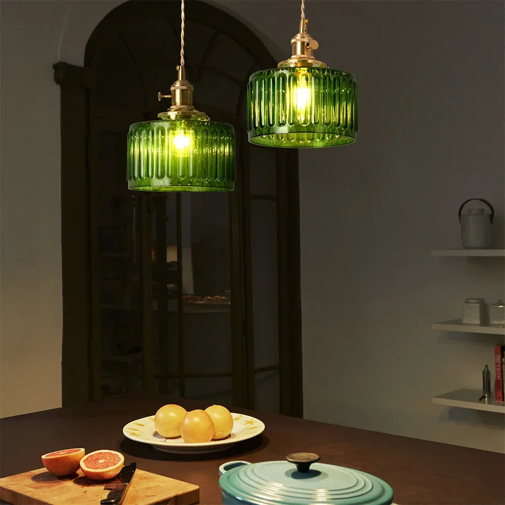 Glass Pendant Chandelier: Modern Nordic Ceiling Light for Dining Room, Kitchen Island, and Home Decor