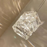 Crystal Pendant Chandelier: Elegant Ceiling Light for Bedroom Living Room Home Decor
