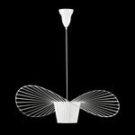Vertigo Straw Hat Pendant Lamp French Fabric Elegant Designer Lighting