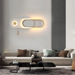 Modern Rocker Arm Wall Lamp for Bedroom Living Room Aisle, Danish Design