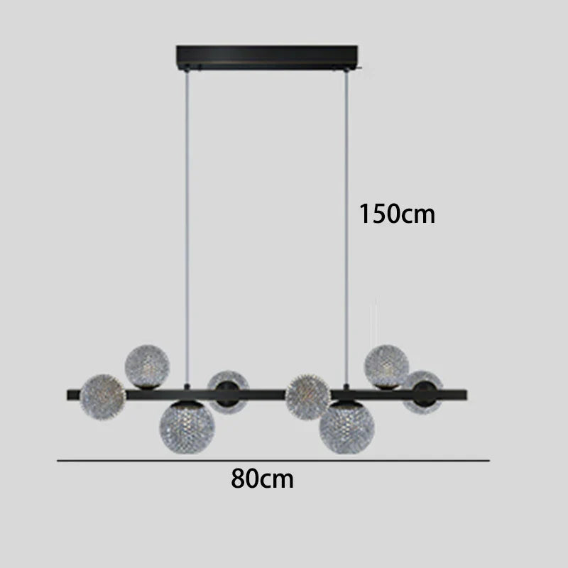 Modern Pendant Chandeliers for Dining Room Ceiling Lighting