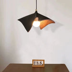 Retro Wood Color LED Chandelier for Restaurant Bar Dining Room