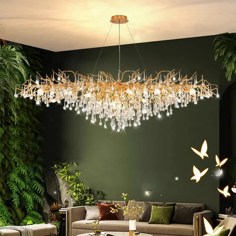 LED Pendant Chandeliers Modern Home Decor Indoor Lighting Living Room Dining Room