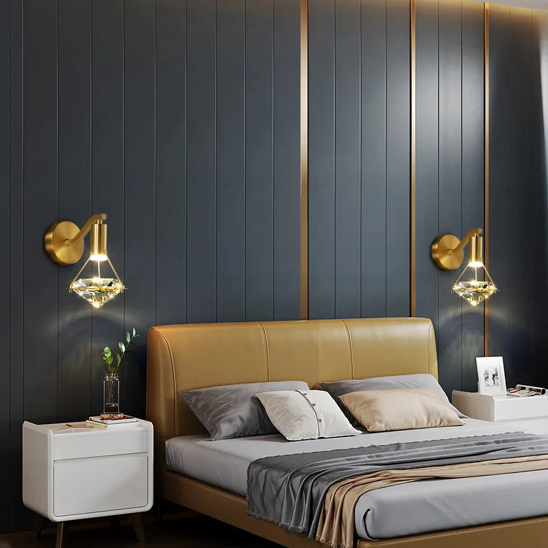 Modern Black & White Wall Lamp for Home, Hotel, Office, Bathroom, Headboard, Mirror Lighting