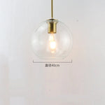 Glass Ball LED Pendant Lights for Chic Home Decor and Lighting