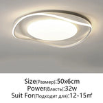 Modern LED Ceiling Lights for Bedroom Study Living Room Decoration