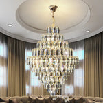 Designer LED Crystal Chandelier for Luxury Villas, Hotels & Restaurants