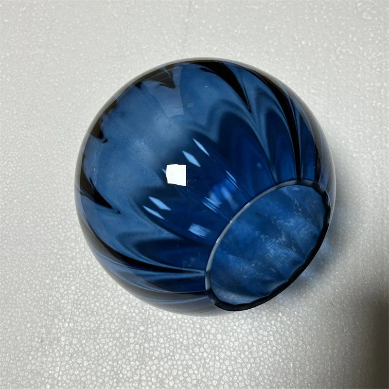 Glass Ball Pendant Lamp Stained Wall Fixture Decor Accessories