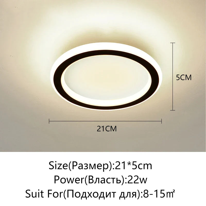 LED Surface Mounted Aisle Ceiling Lights for Home Lighting