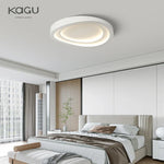 LED Round Ceiling Lamp with Remote Control Dimming for Modern Indoor Lighting